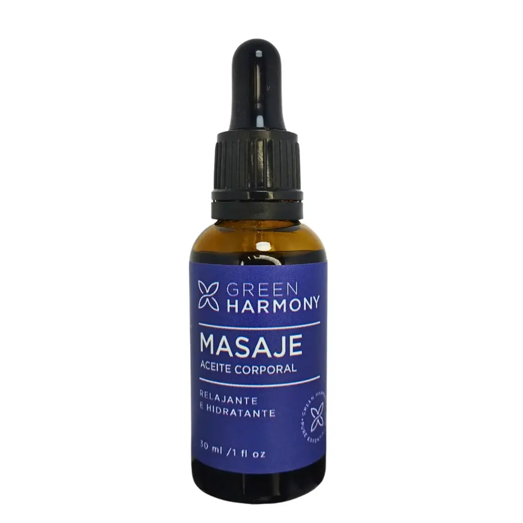 MASAJE ACEITE CORPORAL 30 ML GREEN HARMONY