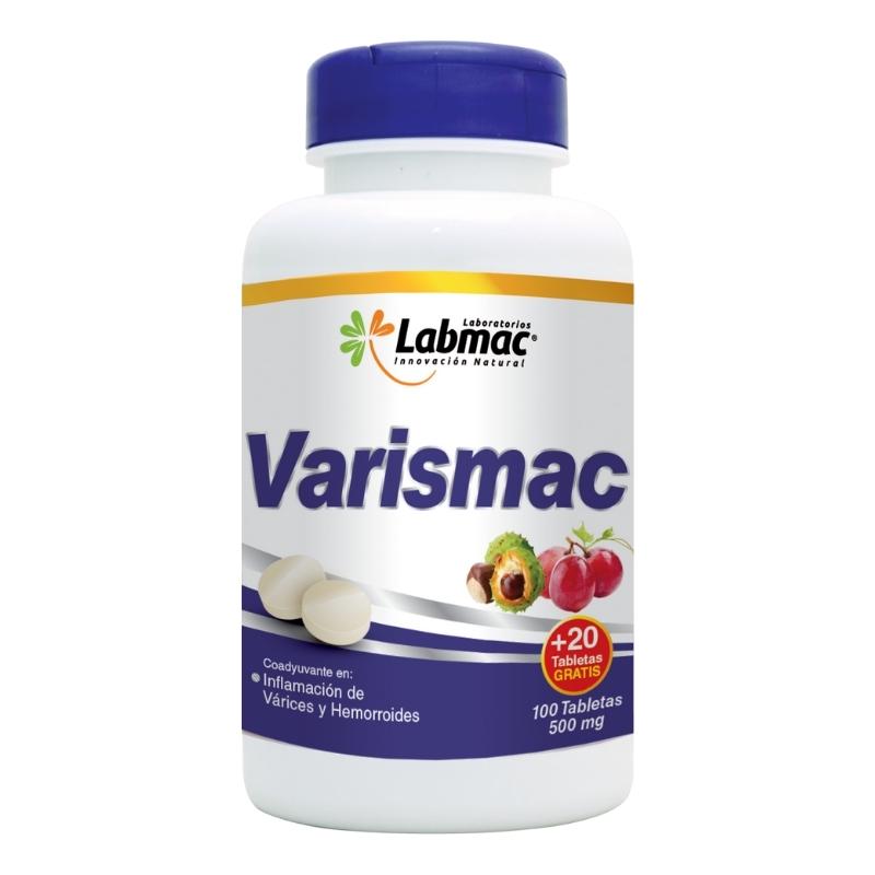[LBM-0020] VARISMAC 100 TABLETAS 500 MG LABMAC