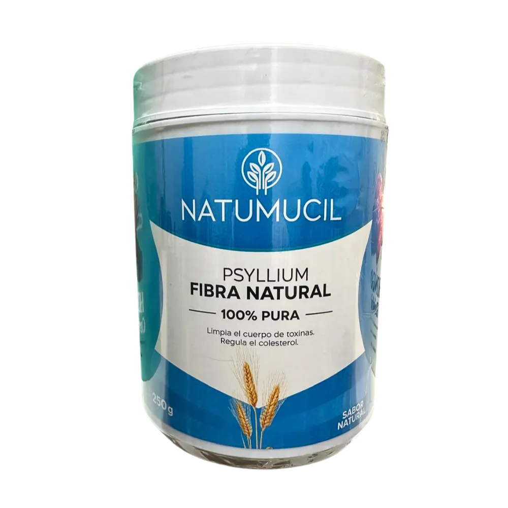 PSYLLIUM FIBRA NATURAL POTE 250 G POLVO ECUANATU