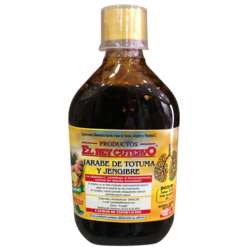 [LRZ-0012] REY CUTERVO TOTUMA Y JENGIBRE 400 ML