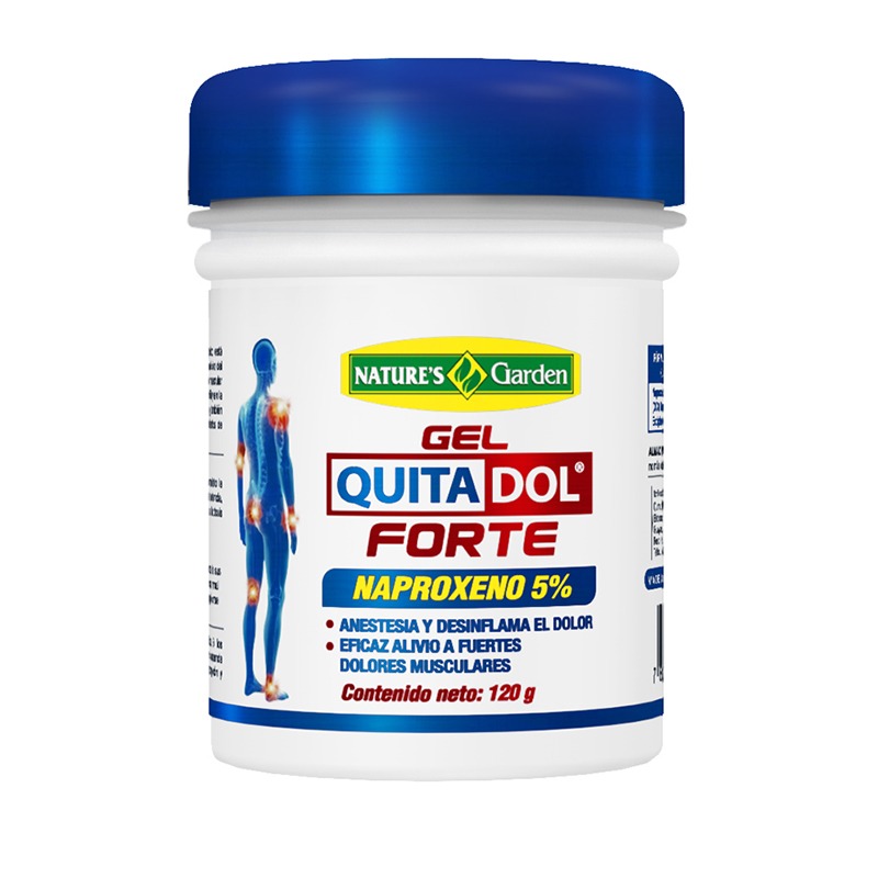 QUITADOL FORTE GEL 120 G GARDEN