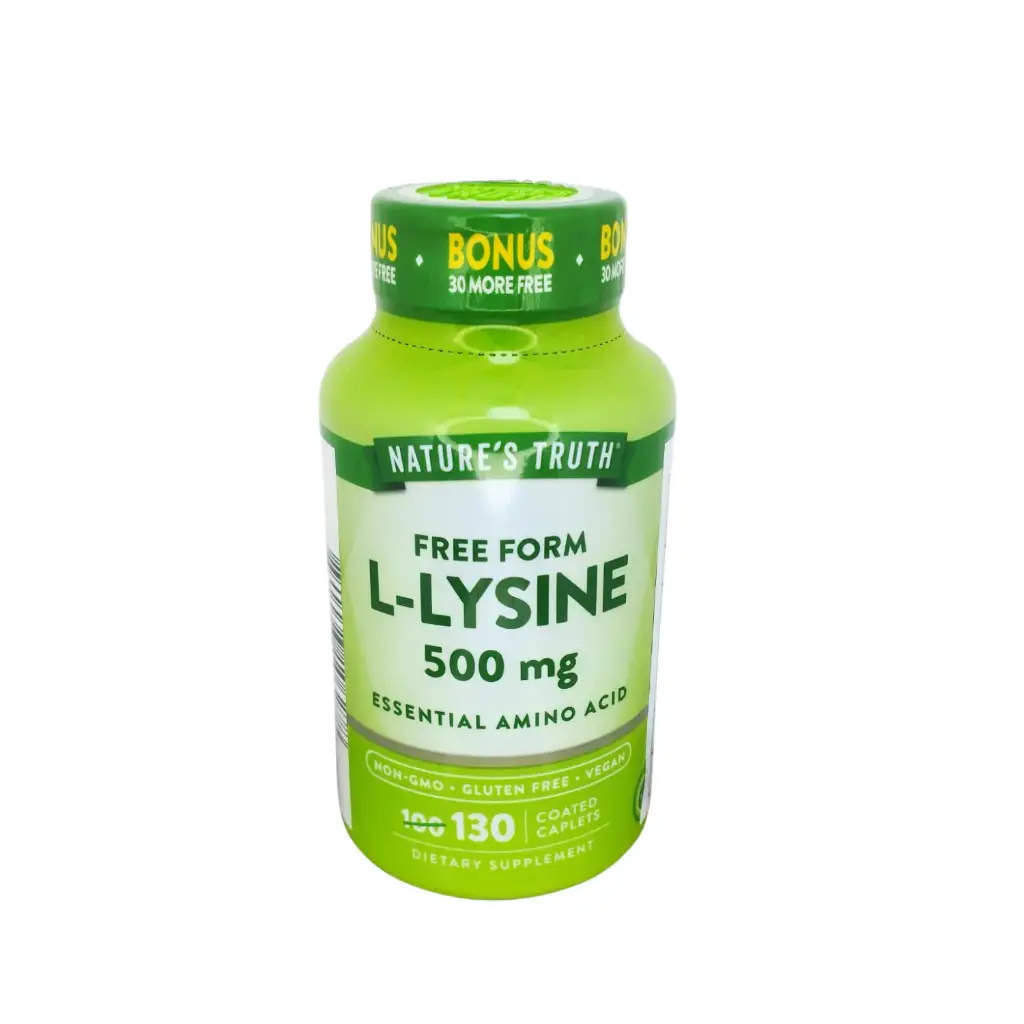 L-LYSINE 130 CAPSULAS 500 MG NATURES TRUTH