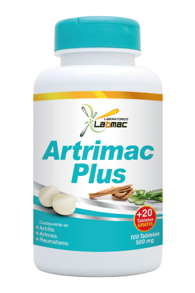 ARTRIMAC PLUS 120 TABLETAS 500 MG