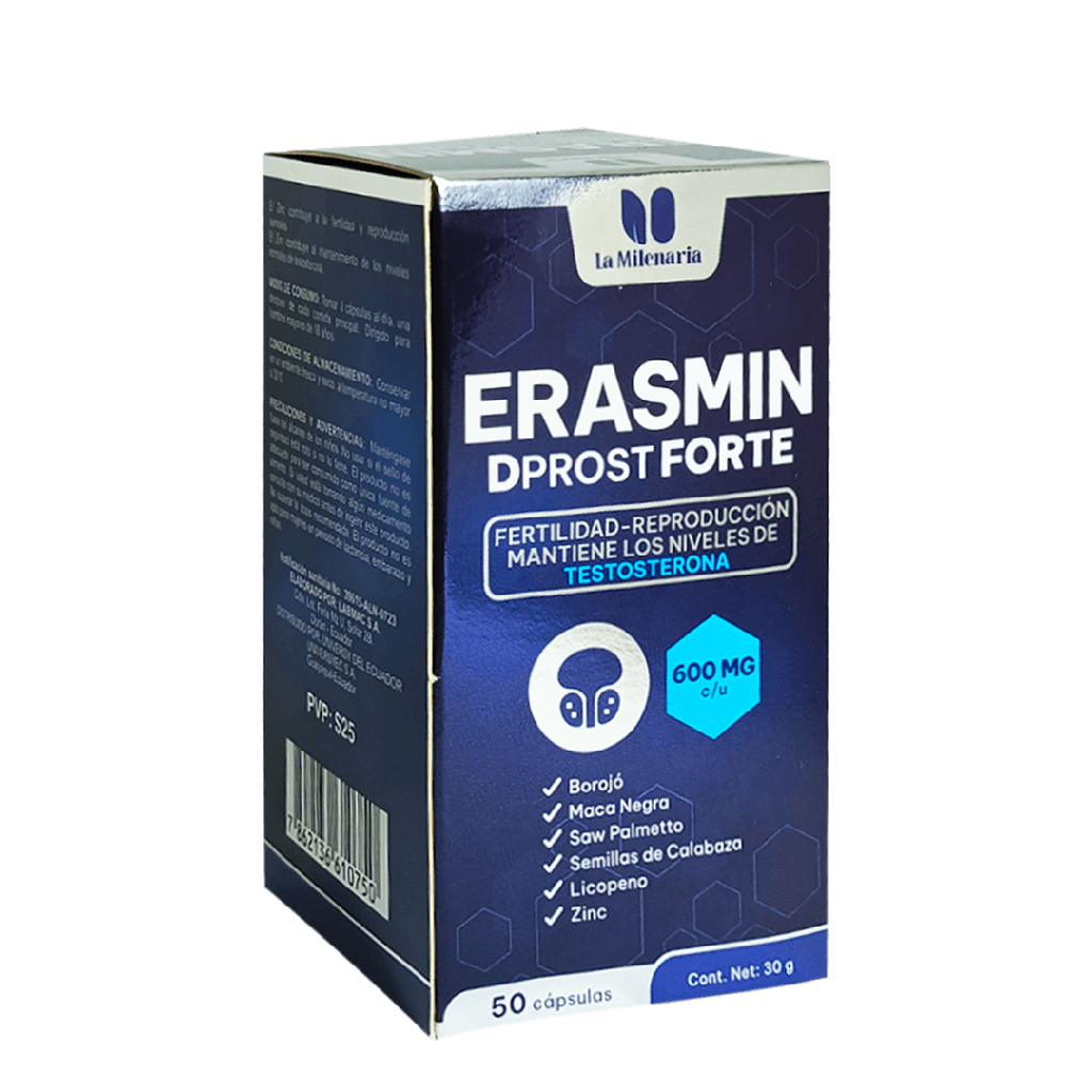 ERASMIN DPROST FORTE 600MG. X 50 CAP.
