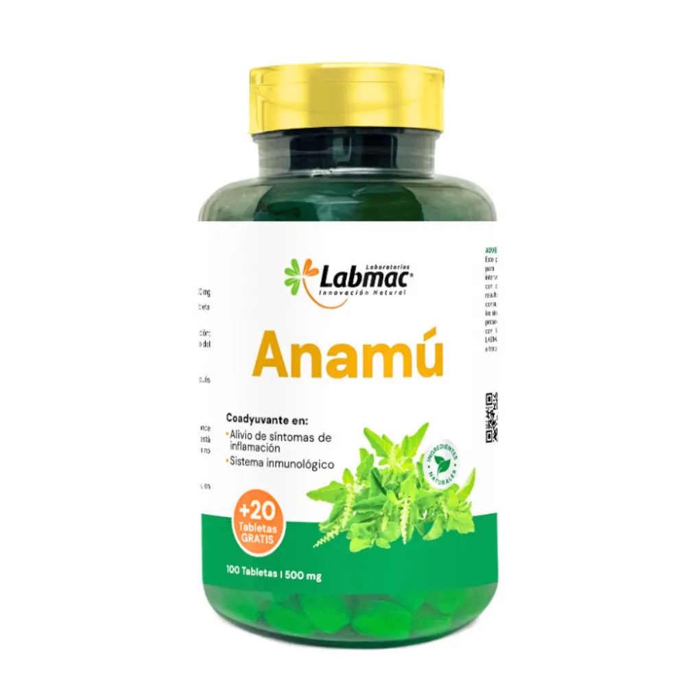ANAMU 120 TABLETAS 500 MG LABMAC