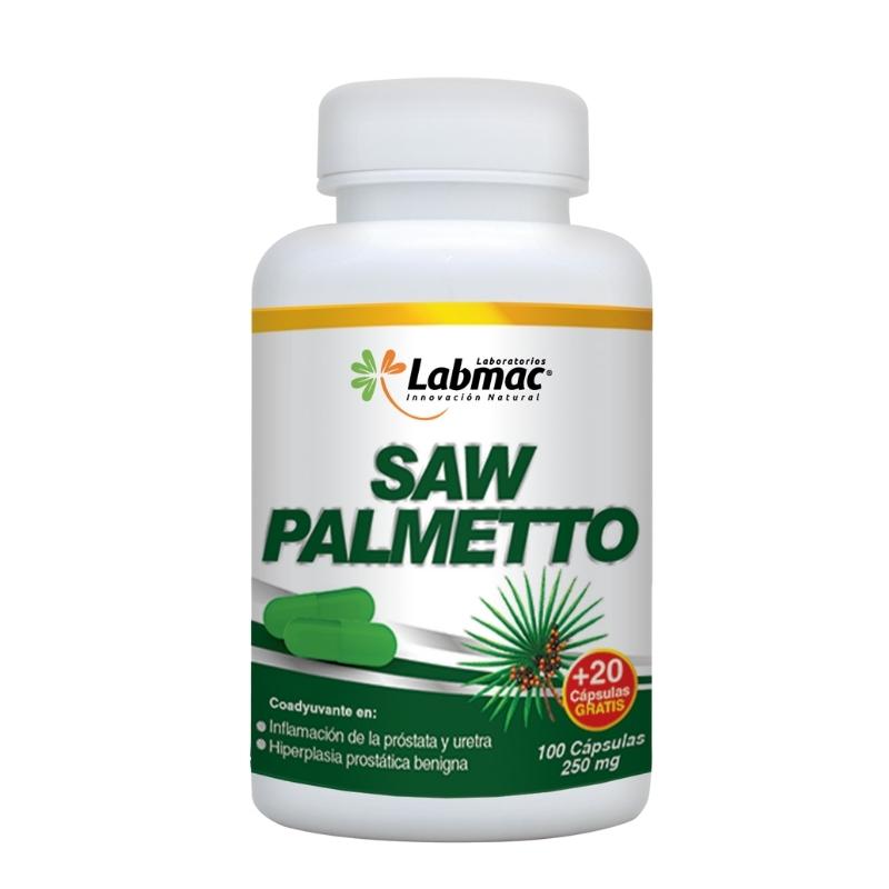 [LBM-0033] SAW PALMETTO 120 CAPSULAS 500 MG LABMAC