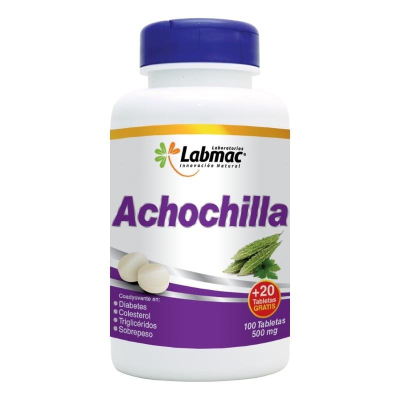 [LBM-0034] ACHOCHILLA 120 TABLETAS 500 MG LABMAC