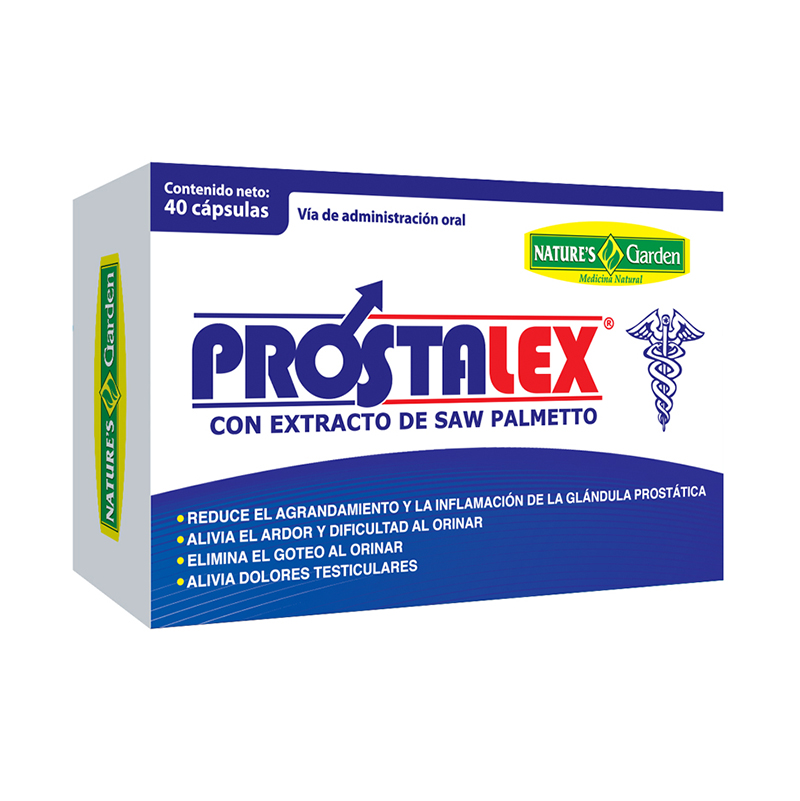 [NTG-0014] PROSTALEX 40 CAPSULAS 500 MG GARDEN