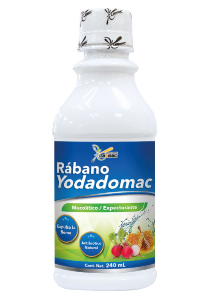 [LBM-0038] RABANO YODADOMAC JARABE 240 ML LABMAC