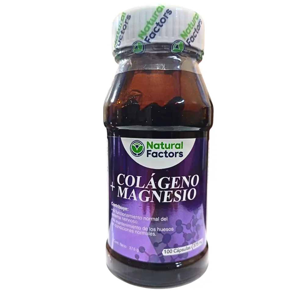 [NTF-0001] COLAGENO + MAGNESIO 100 CAPSULAS 300 MG FACTORS 