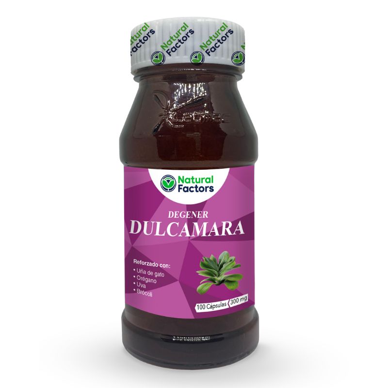 DULCAMARA 100 CAPSULAS 300 MG FACTORS