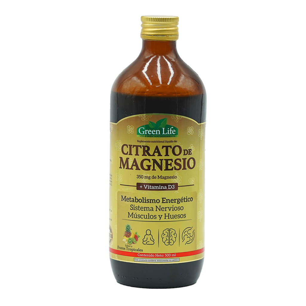 CITRATO DE MAGNESIO +D3 500 ML