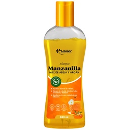 SHAMPOO MANZANILLA + MIEL DE ABEJA Y ARGAN 600ML LABMAC