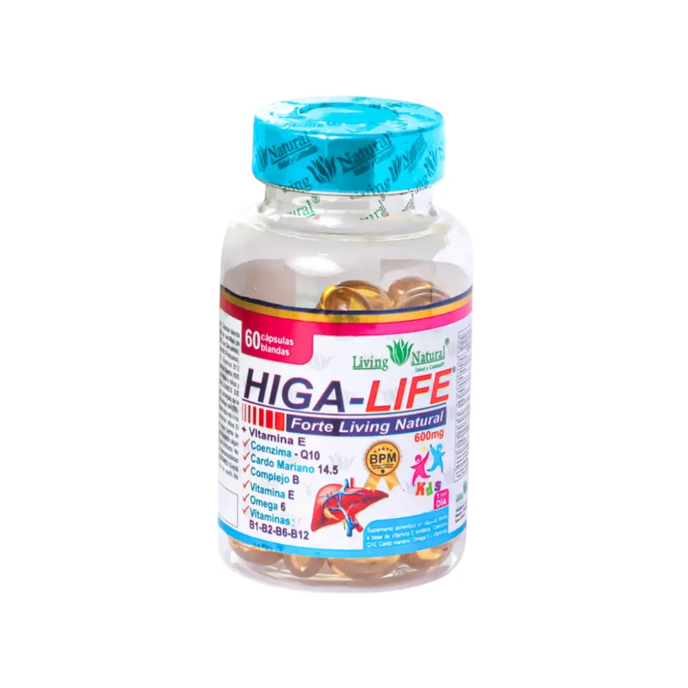 HIGA-LIFE KIDS FORTE 60 CAPSULAS 600 MG 