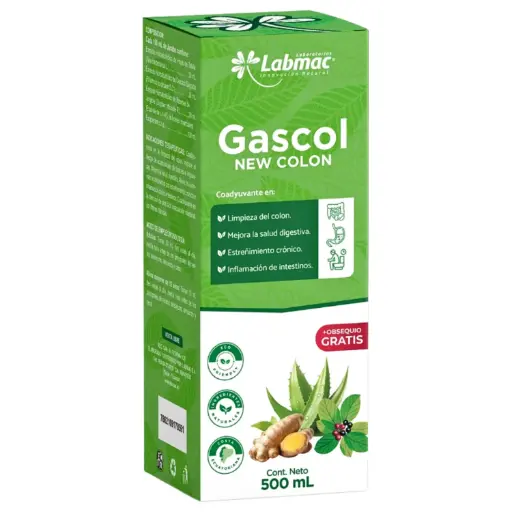 [LBM-0098] GASCOL JARABE 500 ML LABMAC