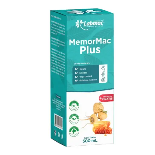 [LBM-0054] MEMOR MAC PLUS JARABE 500 ML LABMAC