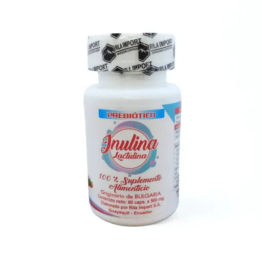[LTN-0017] INULINA LACTULINA 60 CAPSULAS 500 MG LACTINA