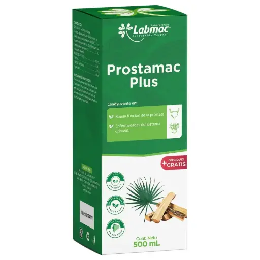 [LBM-0103] PROSTAMAC PLUS JARABE 500 ML LABMAC