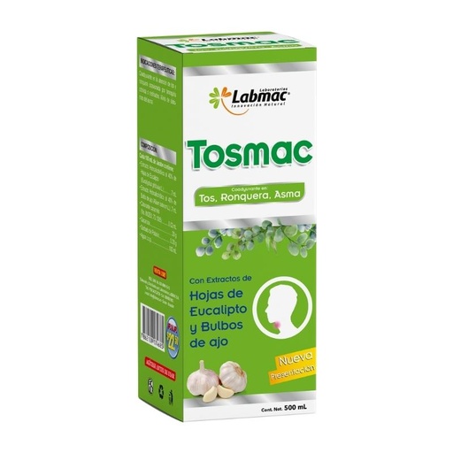 [LBM-0062] TOSMAC JARABE 500 ML LABMAC