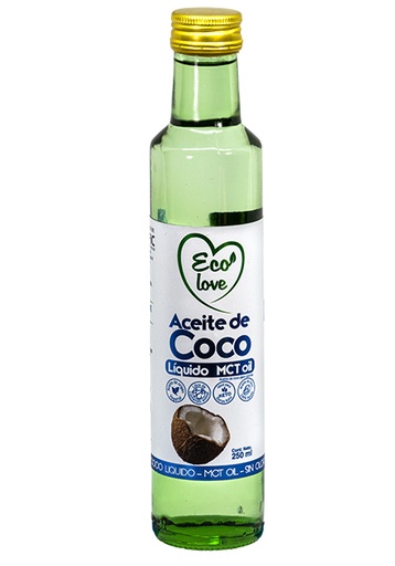 [ELV-0003] ACEITE DE COCO MCT 250 ML ECOLOVE