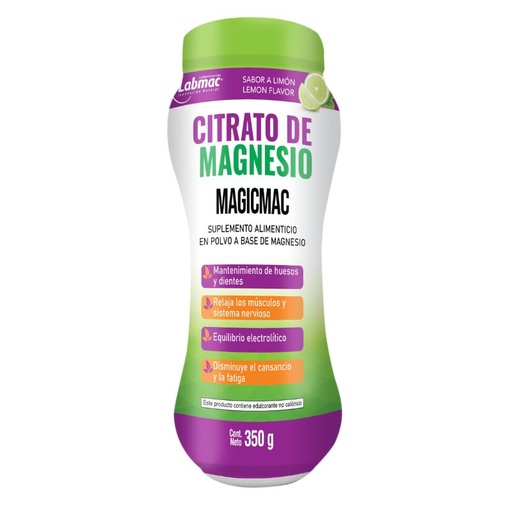 [LBM-0029] CITRATO DE MAGNESIO MAGICMAC 400 G POLVO LABMAC