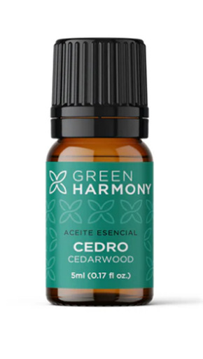[GHM-0084] ACEITE ESENCIAL CEDRO 5 ML GREEN HARMONY