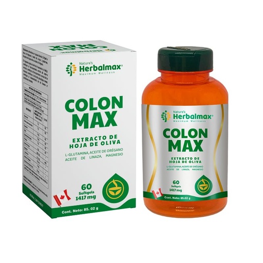 [HMX-0010] COLON MAX 60 SOFTGEL 1417 MG HERBALMAX