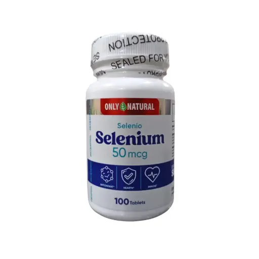 [ONL-0002] SELENIUM 100 TABLETAS 50 MCG ONLY NATURAL