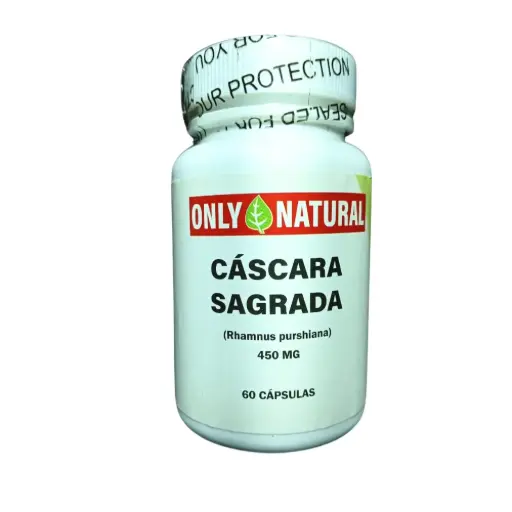 [ONL-0035] CASCARA SAGRADA 60 CAPSULAS 450 MG ONLY NATURAL