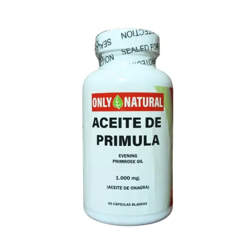 [ONL-0039] ACEITE DE PRIMULA 60 CAPSULAS 1000 MG ONLY NATURAL