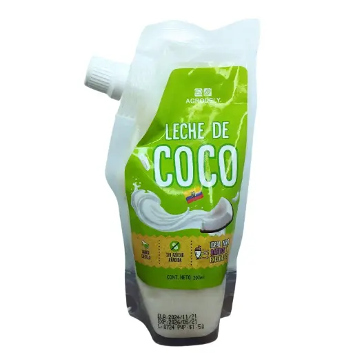[LIV-0044] LECHE DE COCO 200 ML AGRODELI
