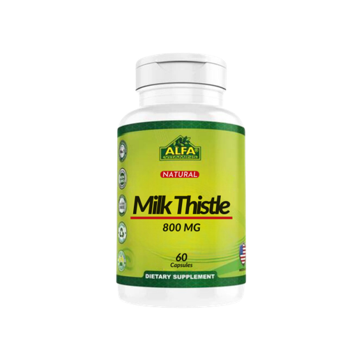 [ALF-0001] MILK THISTLE 60 CAPSULAS 800 MG ALFA
