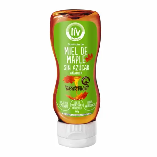 [LIV-0047] MIEL DE MAPLE SIN AZUCAR 360 G LIV