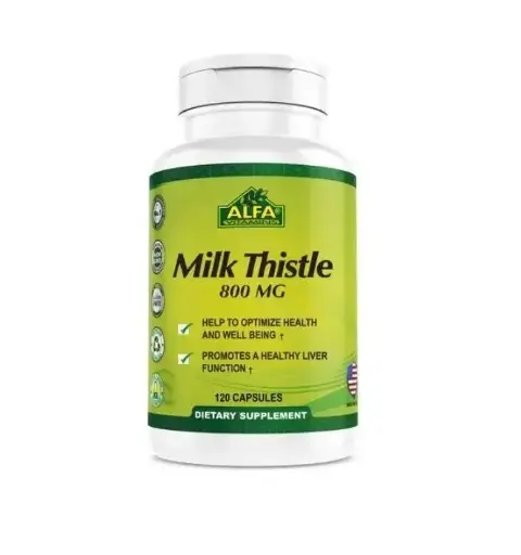 [ALF-0009] MILK THISTLE 120 CAPSULAS 800 MG ALFA