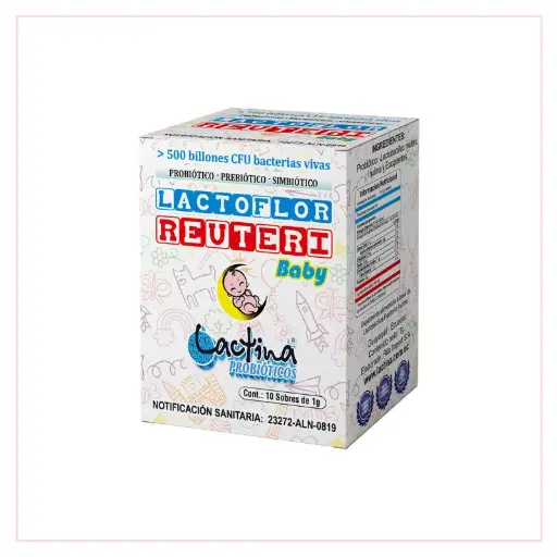 [LTN-0036] LACTOFLOR REUTERI BABY 10 SOBRES 1G LACTINA