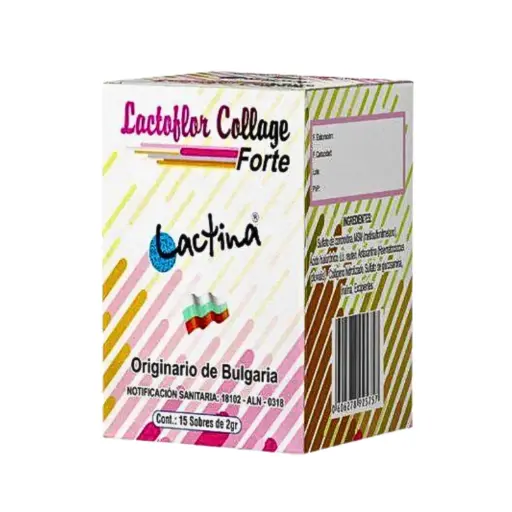 [LTN-0040] LACTOFLOR COLLAGE FORTE 15 SOBRES 2 G LACTINA