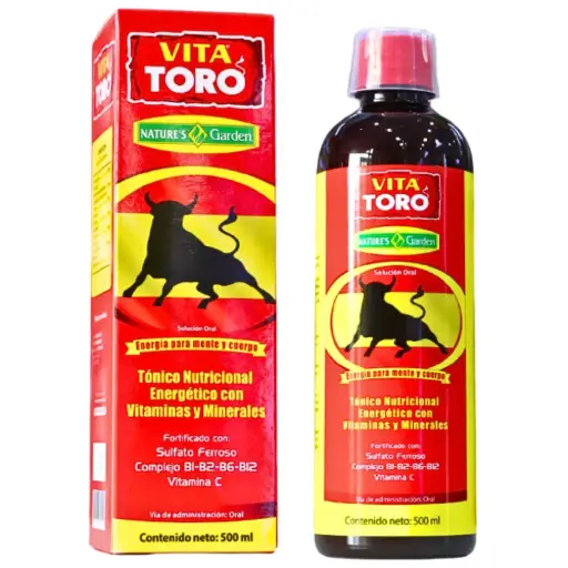 [NTG-0024] VITA TORO JARABE 500 ML GARDEN