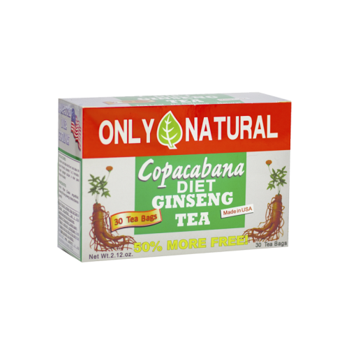 [ONL-0016] GINSENG TEA COPACABANA DIET 30 ONLY NATURAL