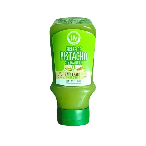 [LIV-0049] SIROPE DE PISTACHO SIN AZUCAR 350 G LIV