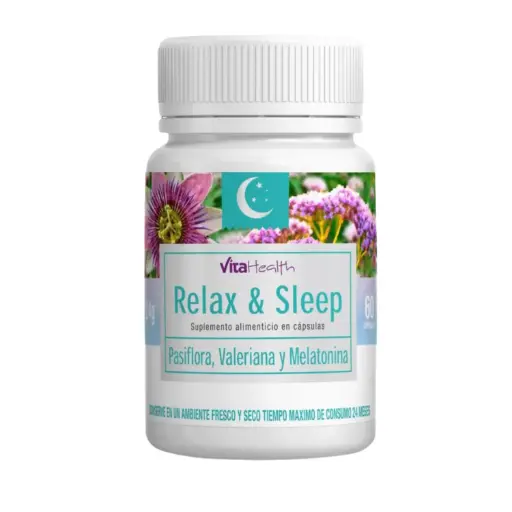 [VTH-0008] RELAX & SLEEP 60 CAPSULAS 400 MG VITAHEALTH