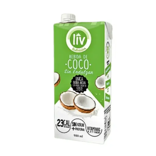[LIV-0015] BEBIDA DE COCO TETRAPACK 980 ML LIV