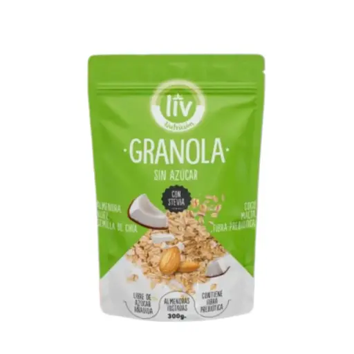[LIV-0021] GRANOLA SIN AZUCAR 300 G LIV