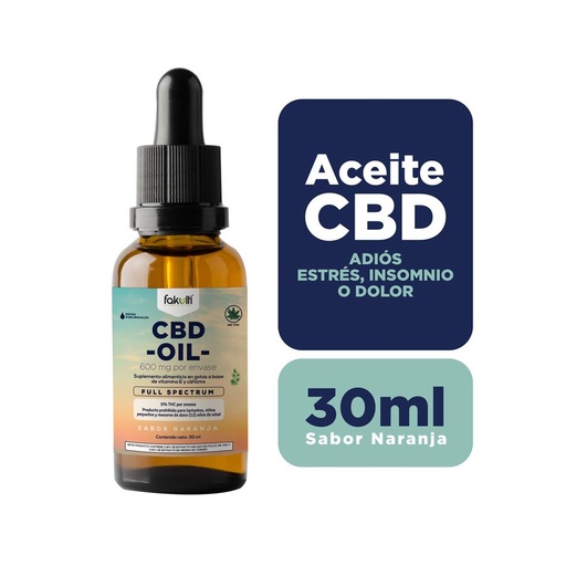 [FKT-0005] ACEITE CBD 30 ML GOTAS