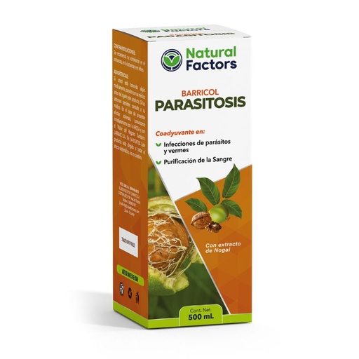[NTF-0015] BARRICOL PARASITOSIS JARABE  500 ML FACTORS