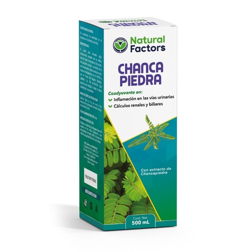 [NTF-0025] CHANCA PIEDRA JARABE 500 ML FACTORS 