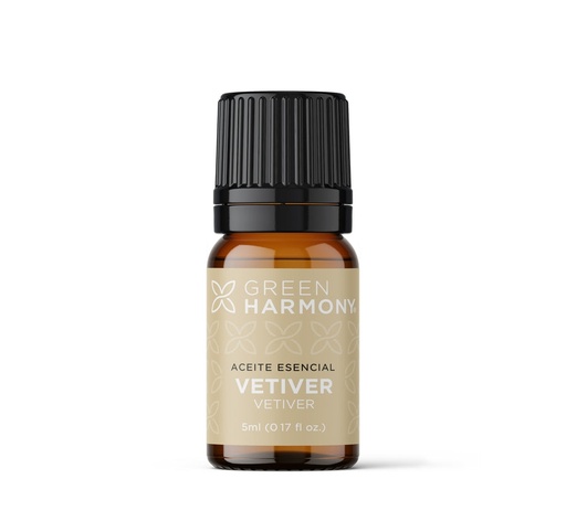 [GHM-0006] ACEITE ESENCIAL VETIVER 5 ML GREEN HARMONY