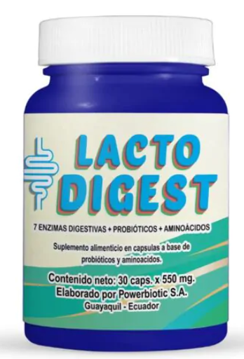 [LTN-0008] LACTO DIGEST 30 CAPSULAS 550 MG LACTINA