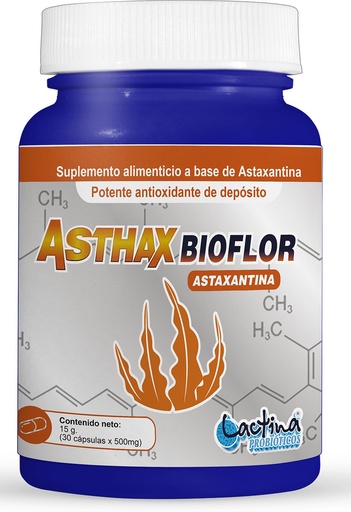 [LTN-0014] ASTHAX BIOFLOR 30 CAPSULAS 500 MG LACTINA
