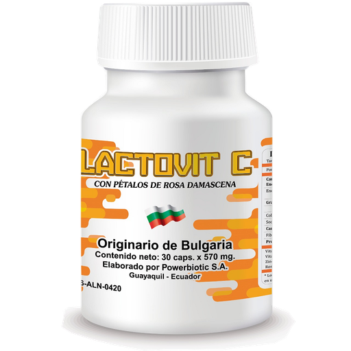 [LTN-0011] LACTOVIT C 30 CAPSULAS 570 MG LACTINA