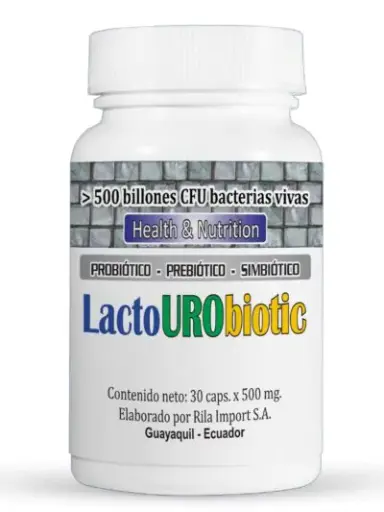 [LTN-0009] LACTO URO BIOTIC 30 CAPSULAS 500 MG LACTINA